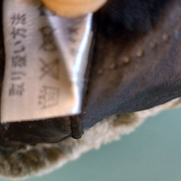 Corduroy Faux Fur Winter Aviator Hat Countrycore Grandpacore Vintage Style - Picture 7 of 7